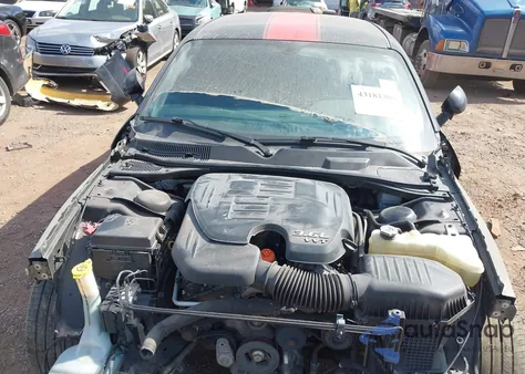 2013 Dodge Challenger Rallye Redline from USA, damaged, VIN 2C3CDYAG0DH544984